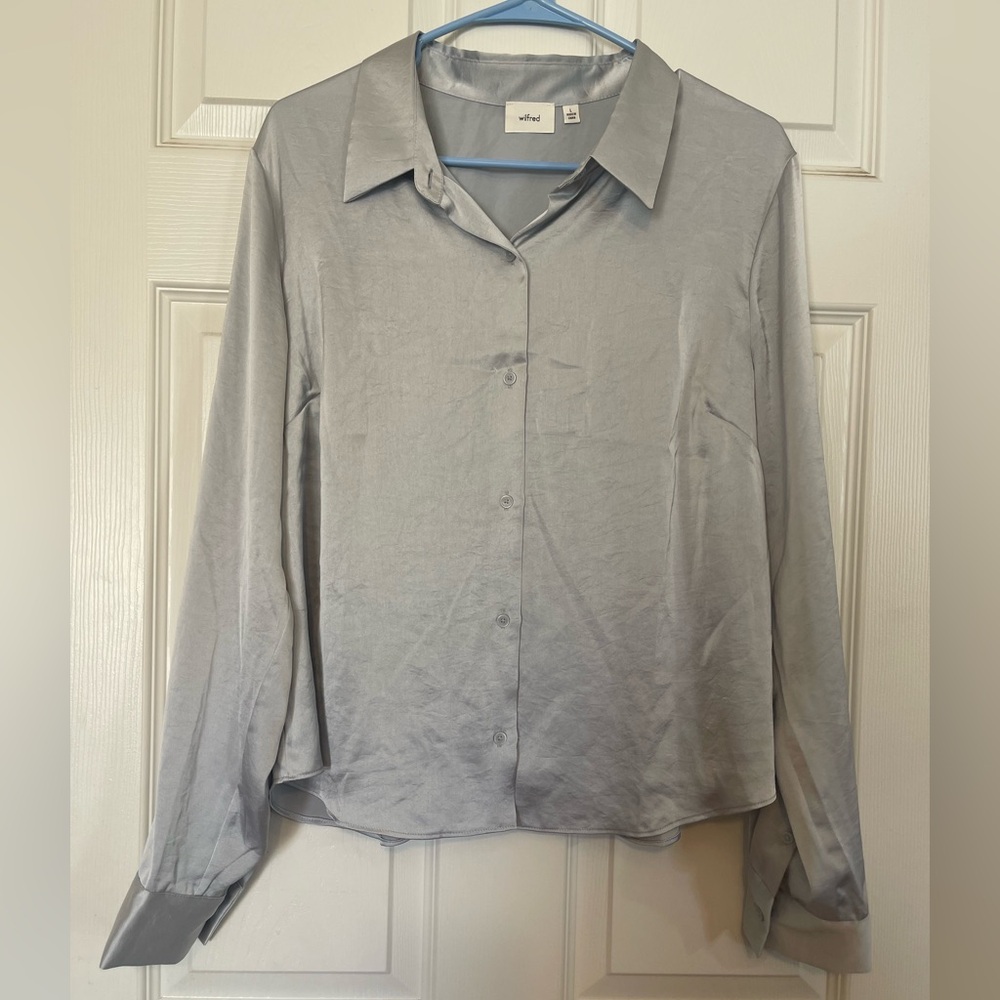 Aritzia Wilfred Button-Up Shirt